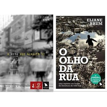 Imagem de KIT 2 LIVROS ELIANE BRUM A vida que ninguém vê + O olho da rua Uma rep