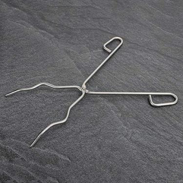 Imagem de 40 Cm Stainl Steel Crucible Tongs Metal la Plies Com I-Skid G para Manuseio S