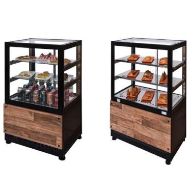 Imagem de Combo Balcão Retilíneo Quente e Refrigerado 70 cm - 220V - Omega