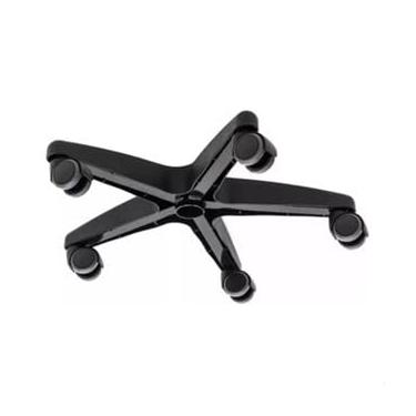 Imagem de Base Estrela para Cadeira de Escritório com Rodízios, Nylon Preto
