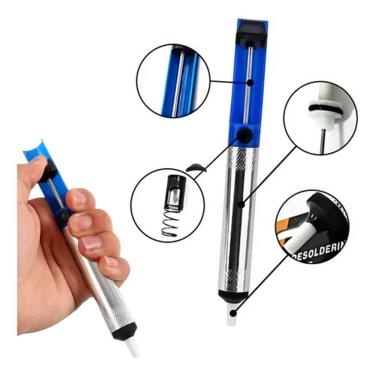 Imagem de Sugador De Solda Alta Sucção Para Reparos Eletrônicos