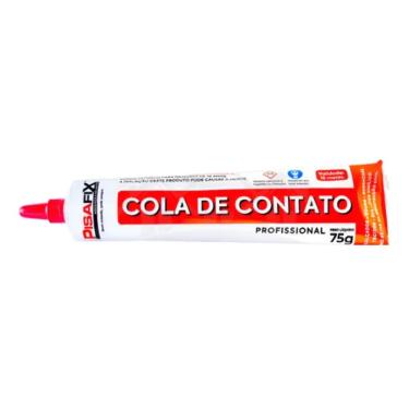 Imagem de Adesivo Cola De Contato 75g Bisnaga Sapateiro Tênis PISAFIX