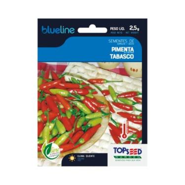 Imagem de Sementes de Pimenta Tabasco Blueline, 2,5g, Clima Quente