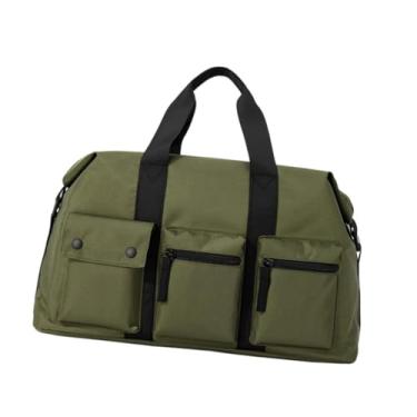 Imagem de Dynwave Mulheres de mochila de mochila de ginástica Mulheres Mulheres, leves com bolso portátil para o Weekender Tote para Sports Workout Gym, Verde