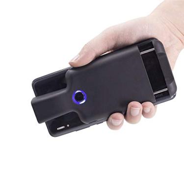 Imagem de Scanner de código de barras 2D Bluetooth, clipe traseiro portátil symcode com função Bluetooth 1D 2D QR leitor de código de barras scanner PDF417 matriz de dados Maxicode, conexão Bluetooth
