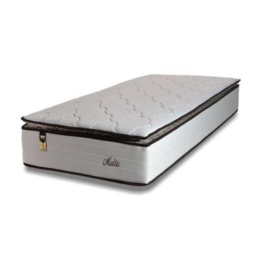 Imagem de Colchão De Solteiro Hellen Malta Linho Com Molas Ensacadas Bege