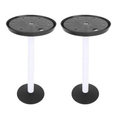 Imagem de Inserções de Maconha Ajustáveis ​​para Vasos Grandes, 28-43cm RISER RISER RISER Com Orifícios de Drenagem, PP e Material ABS, Uso Externo Interno (BLACK)