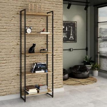 Imagem de Estante Studio III Carvalho 60 cm - Compace