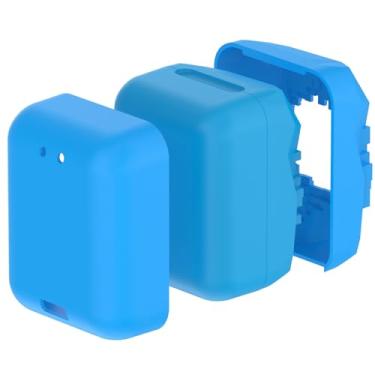 Imagem de Disscool Replacement Silicone Case Cover Cute Compatible with Bitzee Magicals Interactive Digital Toy Soft And Durable Protective Sleeve with Lanyard(Case Only/Sky Blue)