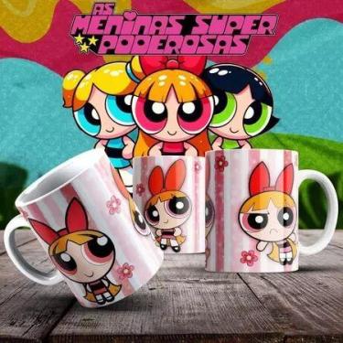 Imagem de CANECA PERSONALIZADA MENINAS SUPER PODEROSAS XICARA CERAMICA PORCELANA