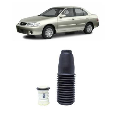 Imagem de Kit Amortecedor Dianteiro Batente Coifa - Sentra 2000 A 2006 - Lt90086