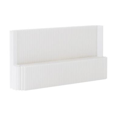 Imagem de Biombos e Divisórias Divisória De Ambiente Para Escritório Com Prateleiras, Divisória De Tela Dobrável E Portátil Para Privacidade, Divisória De Parede Para Separação De Espaço E Decoração(400x200x42c