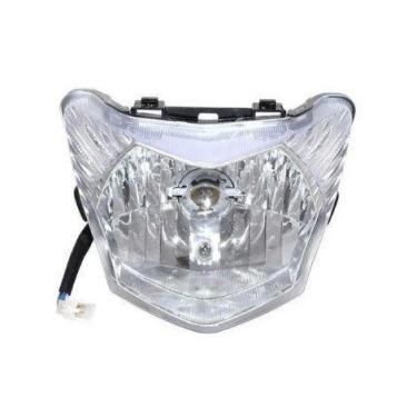 Imagem de Bloco Óptico Farol Shineray Jet 50 C/ Soquete E Lampadas - Smart