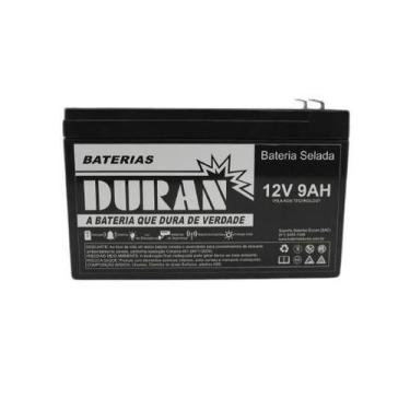 Imagem de Bateria Selada 9Ah 12V Tecnologia VRLA Nobreak - Duran Baterias