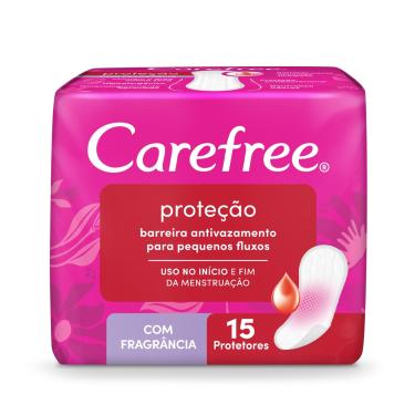 Imagem de Protetor Diário Carefree Proteção com Fragrância 15 unidades