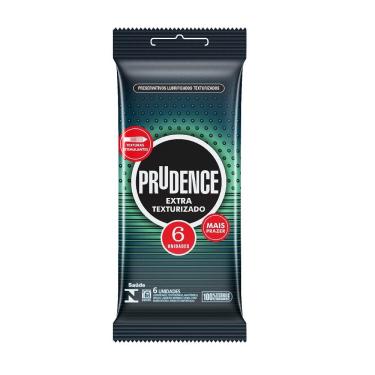 Imagem de Preservativo Prudence Extra Texturizado 6 Unidades