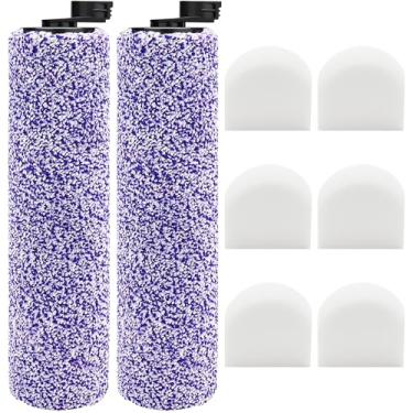 Imagem de Tablenco Kit de filtro e escova WD201, filtros de substituição, pacote com 6 filtros de espuma laváveis Tablenco para aspirador Shark WD100, WD101, WD101C, WD200, WD200C, WD201, WD201C HydroVac Pro XL