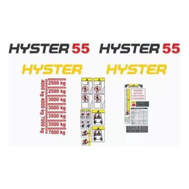 Imagem de Kit Adesivos Hyster 55 - Spts