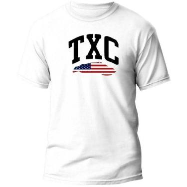 Imagem de Camisa Camiseta Rodeio Texas Country Masculino 100% Algodão TXC Usa 2 