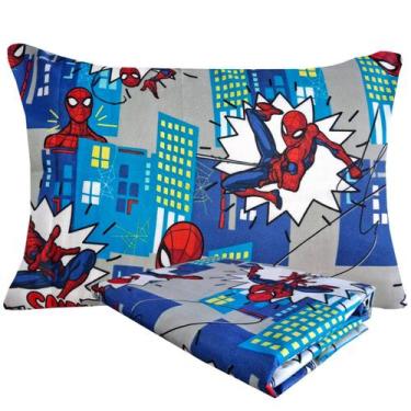 Imagem de Jogo de Cama Infantil Menina e Menino Microfibra Solteiro Estampado Pe