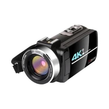 Imagem de Câmera De Vídeo 4K De 56MP Com Zoom De 18X, Webcam WiFi, Filmadora Par