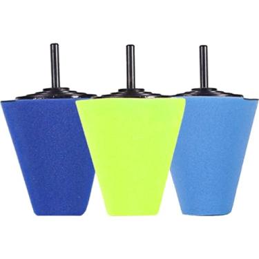 Imagem de Kit Com 03 Peças Boina De Polimento Espuma Em Cone Vonixx
