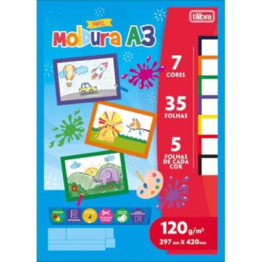 Imagem de Tilibra - Álbum Colado Moldura A3 35 Folhas