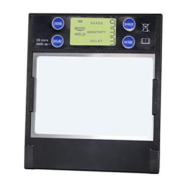 Imagem de menolana Lente de capacete de filtro de solda TIG Mig Mma 4,49" x 5,24" Filtro de escurecimento automático de solda