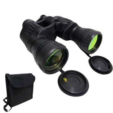 Imagem de Binóculo 20x50 de Longo Alcance com Bússola e Estojo – À Prova D’Água, Compacto e Leve para Caça, Observação de Aves e Esportes ao Ar Livre