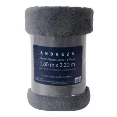 Imagem de Manta Solteiro Fleece Soft Microfibra Andreza - Andreza Enxovais 