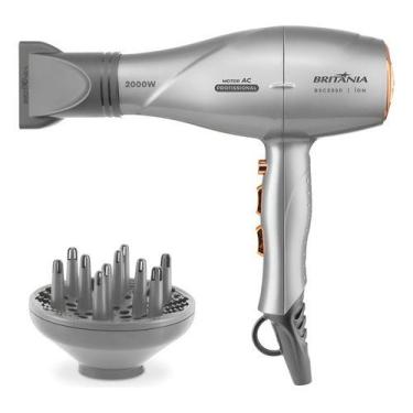 Imagem de Secador de Cabelos Motor Profissional BSC2050 127v Britânia, 110V