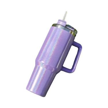 Imagem de Copo De Sorvete De Aço Inoxidável Isolado De 40oz Com Grande Capacidad