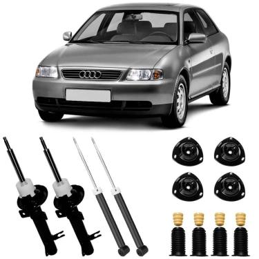 Imagem de 4 Amortecedor A3 99 A 2008 Dianteiro Traseiro Nakata E Kit