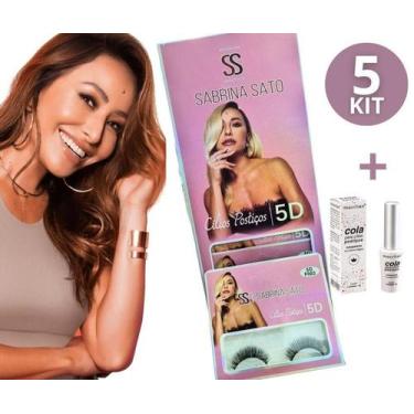 Imagem de Cílios Postiços 5D Sabrina Sato F006 - Fios Finos