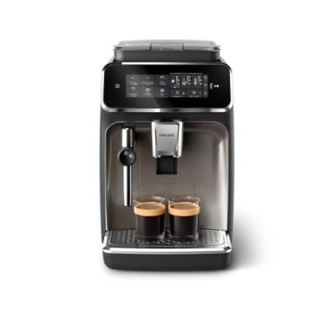 Imagem de PHILIPS Máquina de café expresso totalmente automática série 3300-5 bebidas, tela sensível ao toque intuitiva, espumador de leite clássico, SilentBrew, moedor 100% de cerâmica, filtro AquaClean.