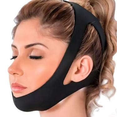 Imagem de Máscara Faixa Anti Ronco Unissex – Ajustável, Confortável e Ergonômica para Sono Tranquilo e Apneia Leve