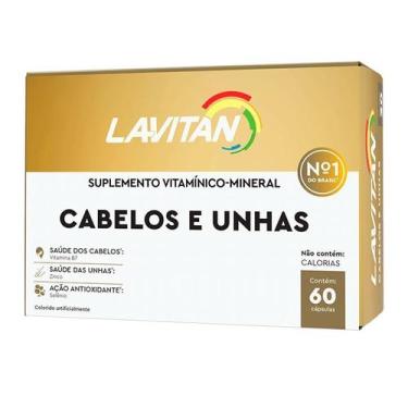 Imagem de Lavitan Cabelos e Unhas 60 cápsulas - Cimed