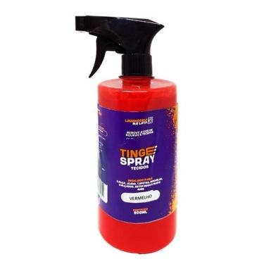 Imagem de Tinta De Tecidos Roupas Estofados Carpetes Tingespray 500ml - Lavander