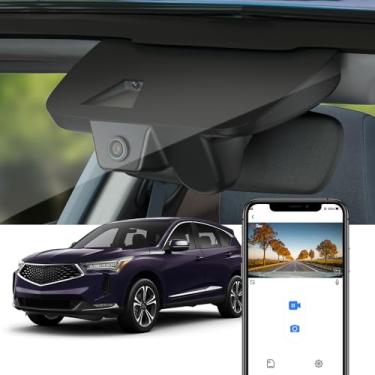 Imagem de Fitcamx 4K Dash Cam Adequada para Acura RDX 2019-2026 (HD2-D4151), OEM Fábrica Estilo, UHD 2160P Vídeo, Incorporado WiFi & APP, Loop Gravação, G-Sensor, Plug & Play, Fácil de Usar, 64GB Cartão