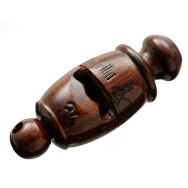 Imagem de Pio 34 em Madeira Exótica de Reaproveitamento - Apito para Esportes e 