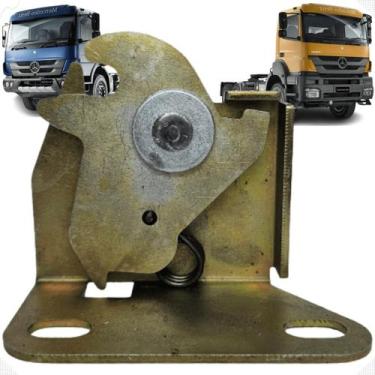 Imagem de Fechadura Lado Esquerdo da Grade Do Capô Caminhões Mercedes Benz Atego