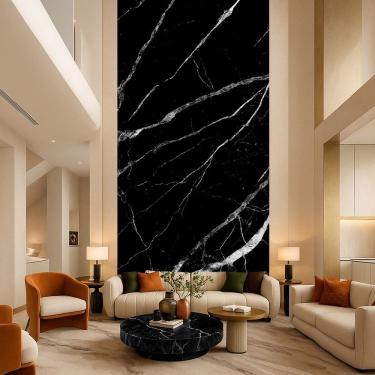 Imagem de 4 Placa Adesiva em Rolo 3d Marmore Parede Lavavel 260X120cm