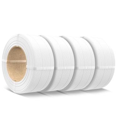 Imagem de SUNLU Filamento PLA refil de 1,75 mm, refil de filamento de impressora 3D PLA adequado para filamento de laboratório de bambu e carretéis SUNLU reutilizáveis, precisão dimensional +/- 0,02 mm, 0,5 kg