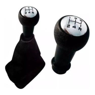Imagem de Coifa Câmbio + Manopla Bola Peugeot 206 207 Sw 1998 a 2010 - MUTKIT