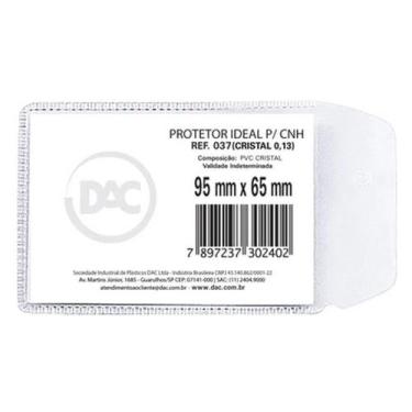 Imagem de Protetor de CNH cristal Dac