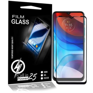 Imagem de Película De Vidro 3d Moto E7 Power 6.5 XT2097 Preta Cobre A 100% - Cel