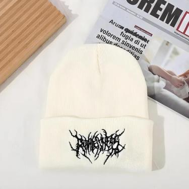 Imagem de Chapéu De Lã Quente De Inverno Masculino Versátil De Cor Sólida Para U