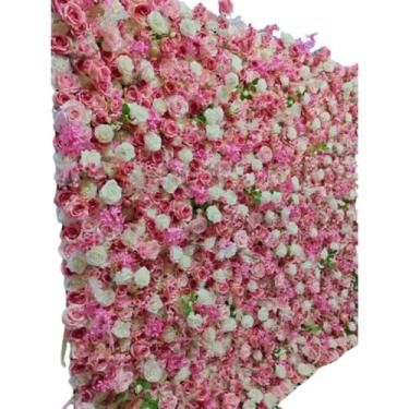 Imagem de Jardim Vertical Flores Rosas Artificiais Instagramavel - La Caza Store