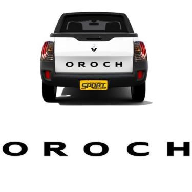 Imagem de Adesivo Tampa Traseira Renault Duster Oroch 2023 Preto - SPORTINOX, Du