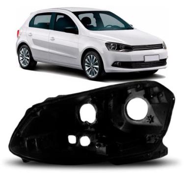 Imagem de Carcaça Farol Gol G6 2013 2014 2015 2016 Foco Duplo - SP ACESSÓRIOS, E